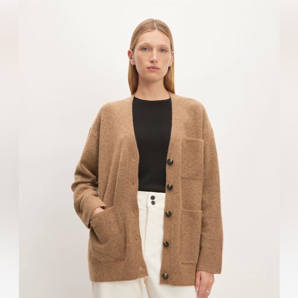 NWT Everlane Cozy-Stretch Relaxed Cardigan